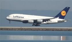 a-lufthansa-airplane