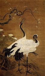 450px-bian-jingzhao-snow-plum-and-twin-cranes